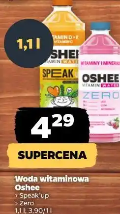 Netto Woda witaminowa Oshee oferta