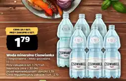 Netto Woda mineralna Cisowianka oferta