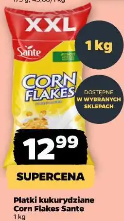 Netto Płatki kukurydziane Corn Flakes Sante oferta