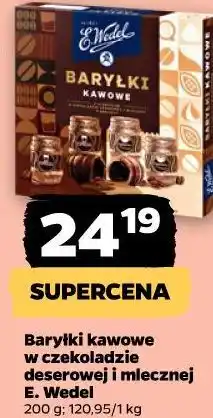 Netto Baryłki kawowe w czekoladzie deserowej i mlecznej E. Wedel oferta
