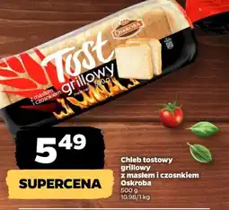 Netto Chleb tostowy grillowy z masłem i czosnkiem Oskroba oferta