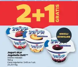 Netto Jogurt skyr Jogobella Zott oferta