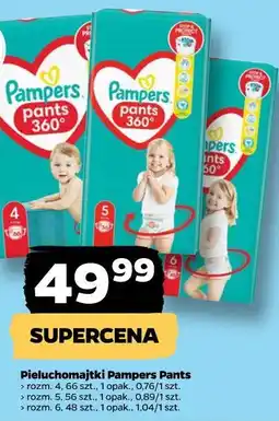 Netto Pieluchomajtki Pampers Pants oferta