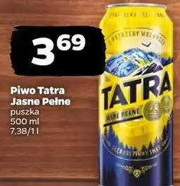 Netto Piwo Tatra Jasne Pełne puszka oferta