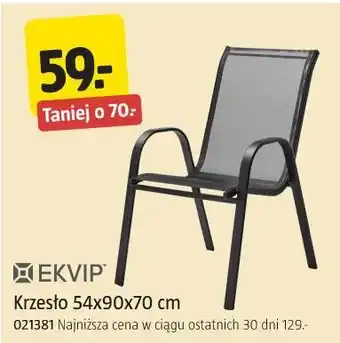 EKVIP Krzesło 54x90x70 cm