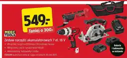Jula Zestaw narzędzi akumulatorowych 7 el. 18 V oferta