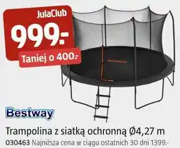 Jula Trampolina z siatką ochronną ø4,27 m oferta