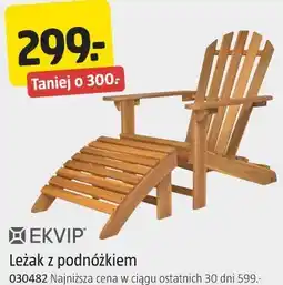Jula Leżak z podnóżkiem oferta