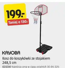 Jula KAYOBA Kosz do koszykówki ze stojakiem 248,5 cm oferta