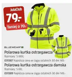 Jula BLUEWEAR Polarowa kurtka ostrzegawcza damska oferta