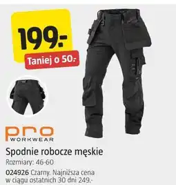Jula Spodnie robocze męskie pro WORKWEAR oferta