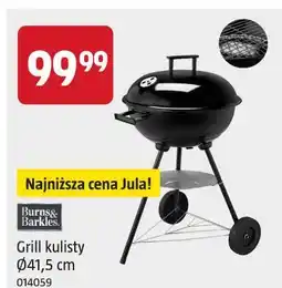 Jula Grill kulisty Ø41,5 cm Burns & Barkles oferta