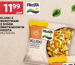Stokrotka KLUSKI Z WARZYWAMI Z SOSEM ŚMIETANKOWYM FROSTA oferta