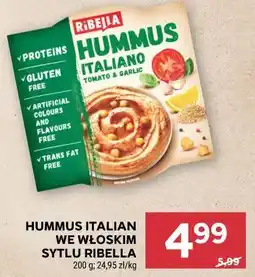Stokrotka HUMMUS ITALIAN WE WŁOSKIM SYTLU RIBELLA oferta