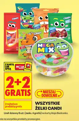 Biedronka WSZYSTKIE ŻELKI CANDI oferta