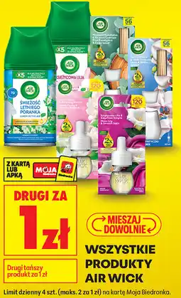 Biedronka Wszystkie produkty Air Wick oferta
