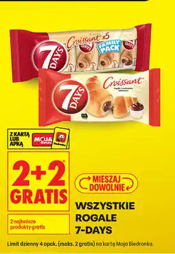 Biedronka WSZYSTKIE ROGALE 7-DAYS oferta
