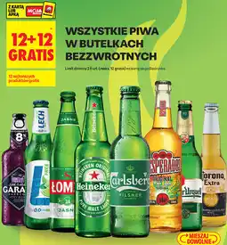 Biedronka WSZYSTKIE PIWA W BUTELKACH BEZZWROTNYCH oferta