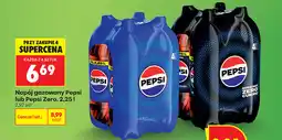 Biedronka Napój gazowany Pepsi lub Pepsi Zero oferta