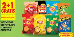 Biedronka Wszystkie chipsy Lay's i chrupki Cheetos oferta