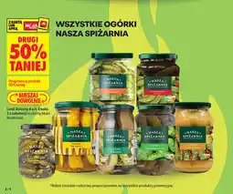 Biedronka Wszystkie ogórki Nasza Spiżarnia oferta