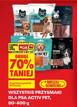 Biedronka WSZYSTKIE PRZYSMAKI DLA PSA ACTIV PET oferta