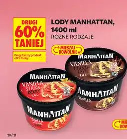 Biedronka LODY MANHATTAN oferta