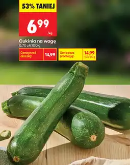 Biedronka Cukinia na wagę oferta