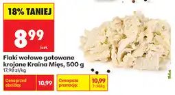 Biedronka Flaki wołowe gotowane krojone Kraina Mięs oferta