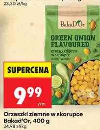 Biedronka Orzeszki ziemne w skorupce BakaD'Or oferta
