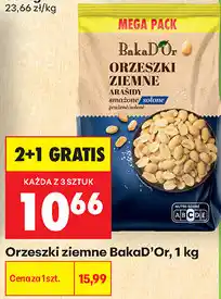 Biedronka Orzeszki ziemne BakaD'Or oferta