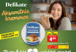 Biedronka Serek Mascarpone Delikate oferta