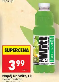 Biedronka Napój Dr. Witt, 1 l: zielona herbata, multiwitamina oferta