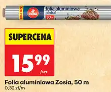 Biedronka Folia aluminiowa Zosia, 50 m oferta