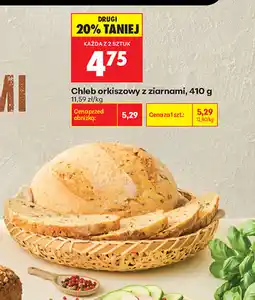 Biedronka Chleb orkiszowy z ziarnami oferta