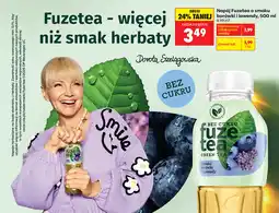 Biedronka Napój Fuzetea o smaku borówki i lawendy oferta