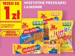 Biedronka Wszystkie przekąski Lajkonik oferta
