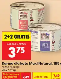 Biedronka Karma dla kota Maxi Natural oferta
