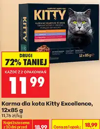 Biedronka Karma dla kota Kitty Excellence oferta