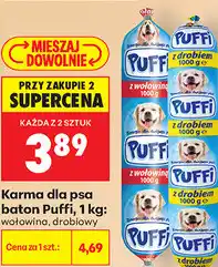 Biedronka Karma dla psa baton Puffi oferta
