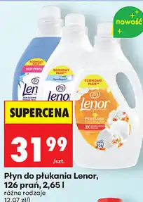 Biedronka Płyn do płukania Lenor, 126 prań oferta