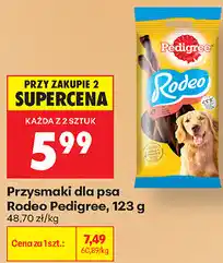 Biedronka Przysmaki dla psa Rodeo Pedigree oferta