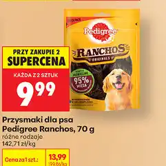 Biedronka Przysmaki dla psa Pedigree Ranchos oferta