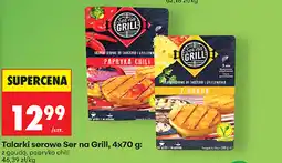 Biedronka Talarki serowe Ser na Grill, 4x70 g: z goudą, papryka chili oferta