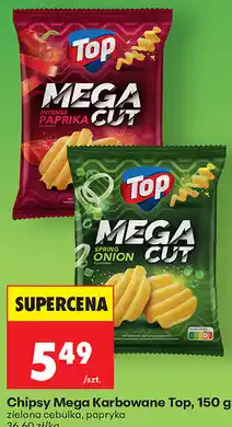 Biedronka Chipsy Mega Karbowane Top oferta