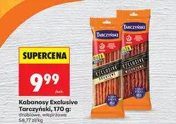Biedronka Kabanosy Exclusive Tarczyński, 170 g: drobiowe, wieprzowe oferta