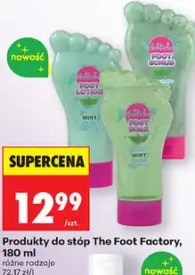 Biedronka Produkty do stóp The Foot Factory oferta