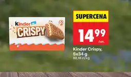 Biedronka Kinder Crispy oferta