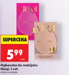 Biedronka Gąbeczka do makijażu Niuqi, 1 szt. różne rodzaje oferta