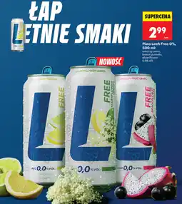 Biedronka Piwo Lech Free 0%, 500 ml: smoczy owoc, lemon pomelo, elderflower oferta